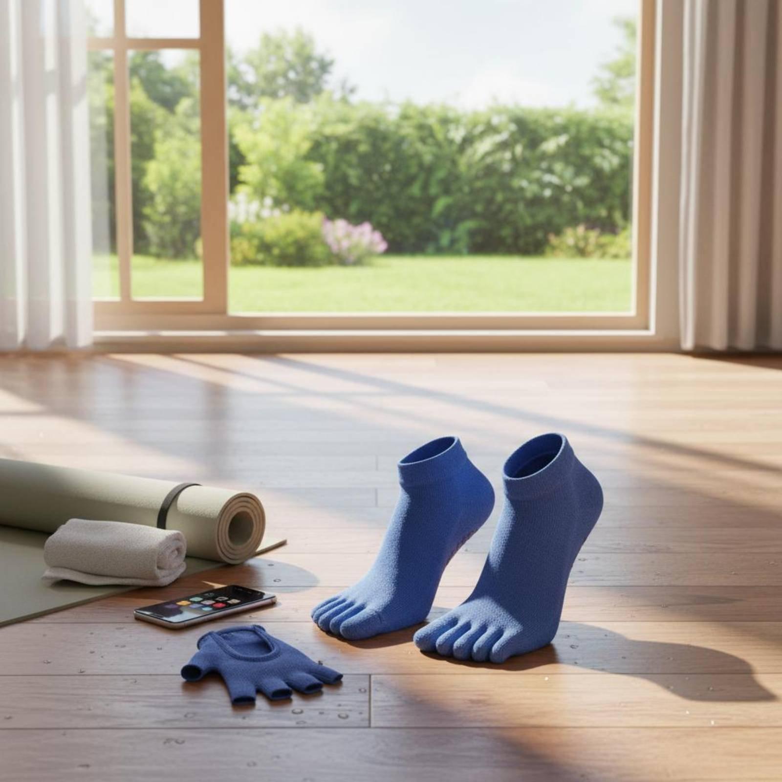 Grip Sock Yoga - Antypoślizgowe skarpety sportowe dla kobiet, skarpety