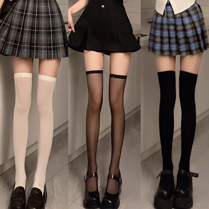 Knee High Sock Women - Seksowne, uwodzicielskie pończochy, podkolanówki dla kobiet