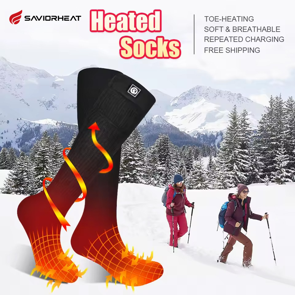 Thermal Sock Winter - SAVIOR Podgrzewane zimowe podgrzewane skarpety termiczne