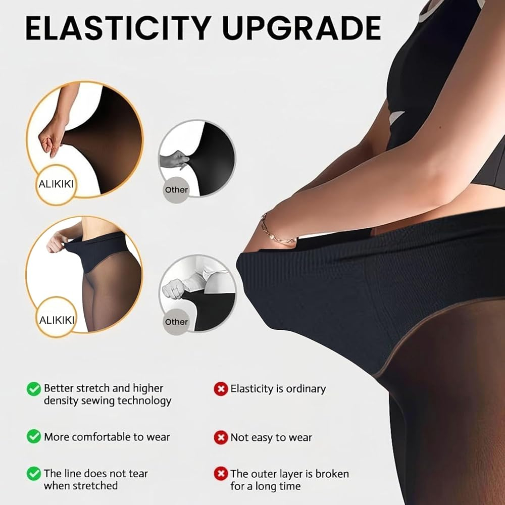 Legginsy z jednym szwem, podsz – Tights Pantyhose Sheer recenzja i cena