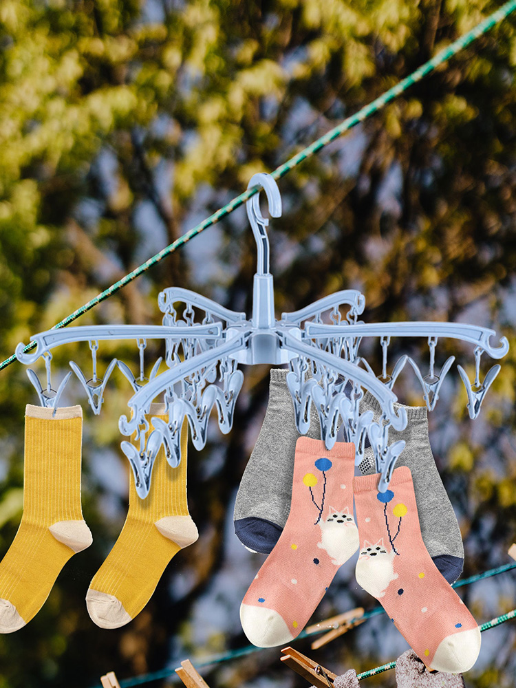Suszarka do ubrań składana z 2 – Sock Organizer Tray recenzja i cena